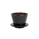 Black Plastic Café Dripper (B75) 