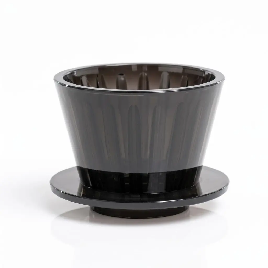 Timemore Crystal Eye B75 Dripper PCTG- Amber black