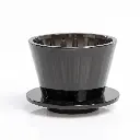 Timemore Crystal Eye B75 Dripper PCTG- Amber black