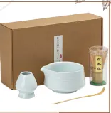 4pcs set matcha Green-white 