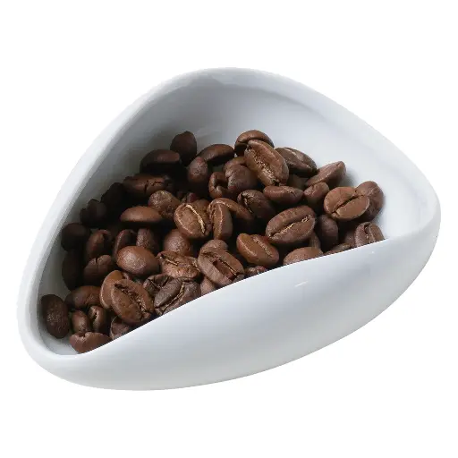 Dosing Coffee Beans - White
