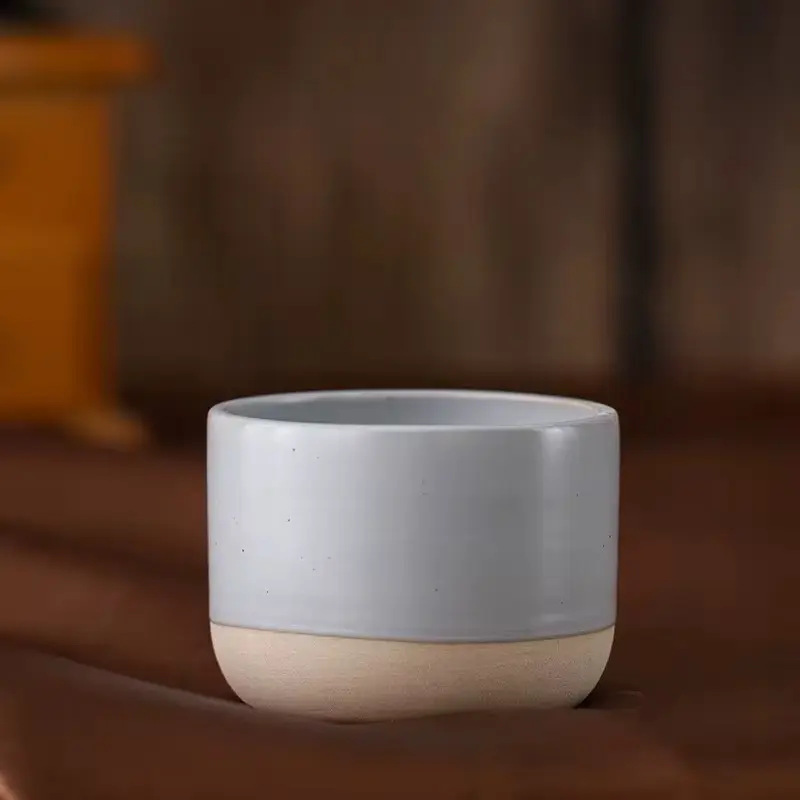 CERAMIC GREY CUP- 180ML 