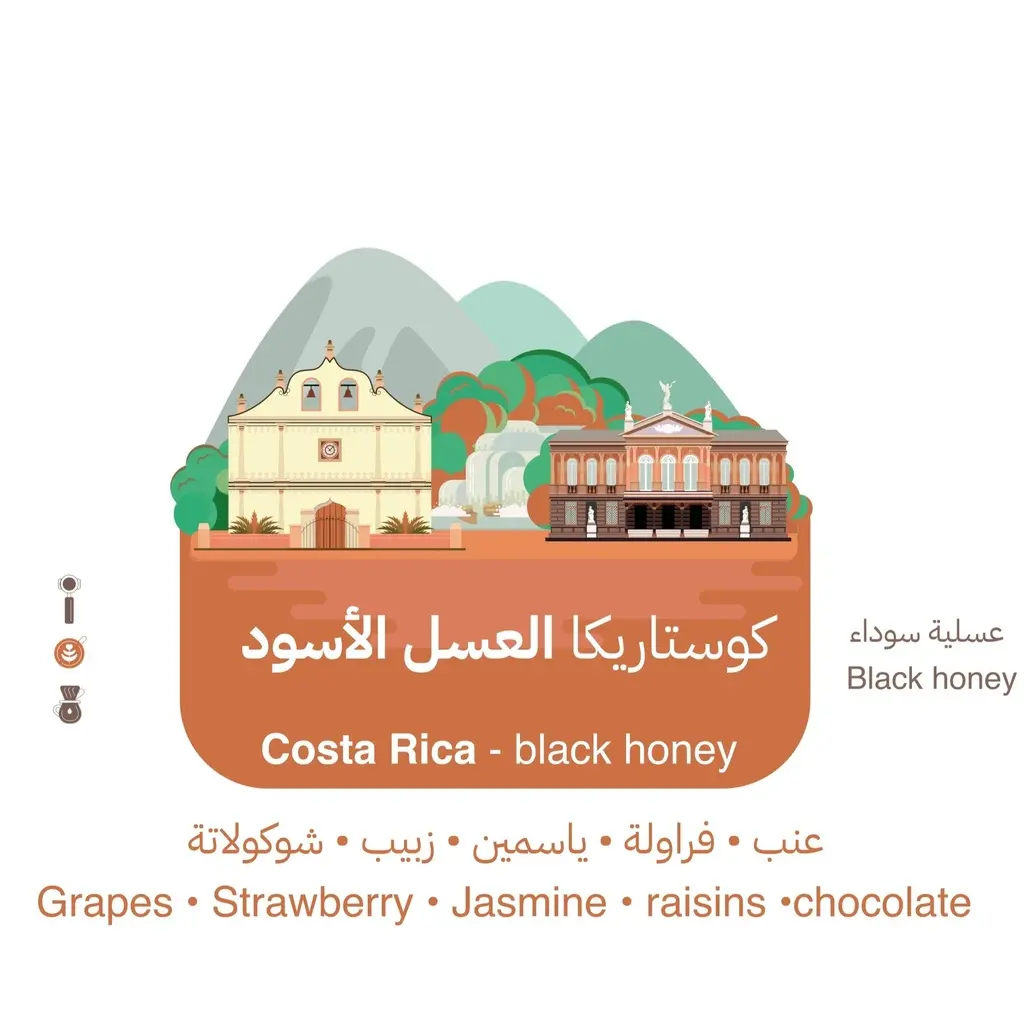 Costa Rica - Black honey 250g / Minimo 
