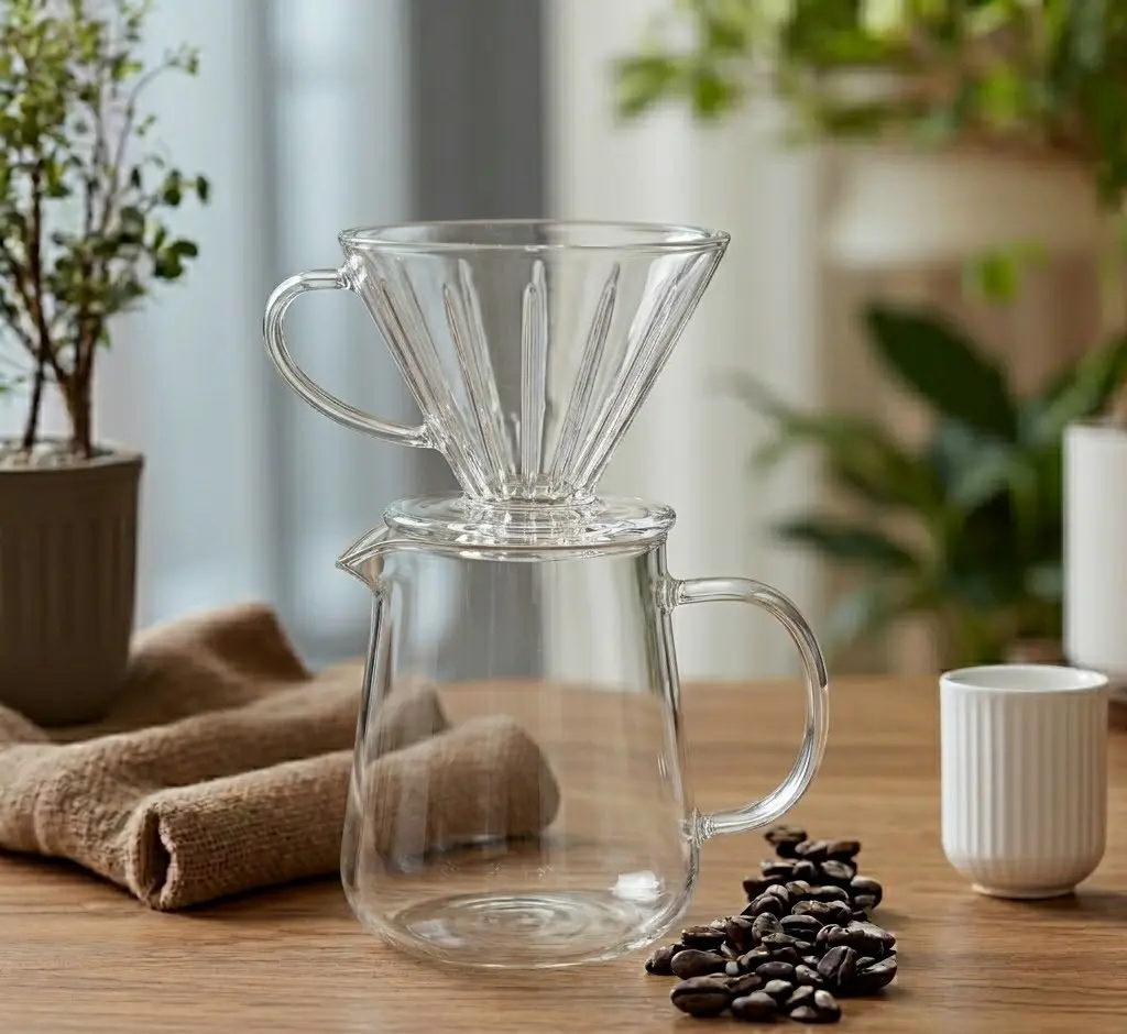 Glass server 700 ML with Dripper