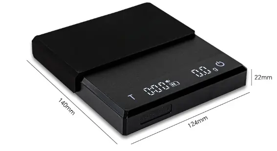 Electric scale (black)