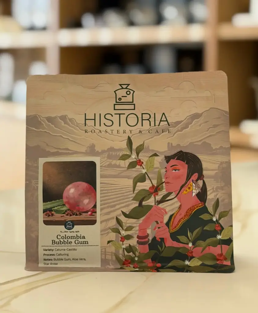 Colombia bubble Gum - 250 g / Historia