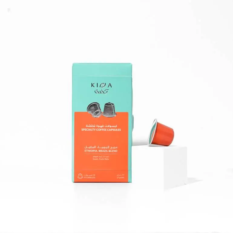 Cofee Capsules - ETHIOPIA, BRAZIL BLEND / KIFFA