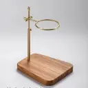 V60 Stand with wooden Base