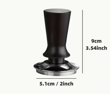 Aluminum Alloy Tamper (58mm) black