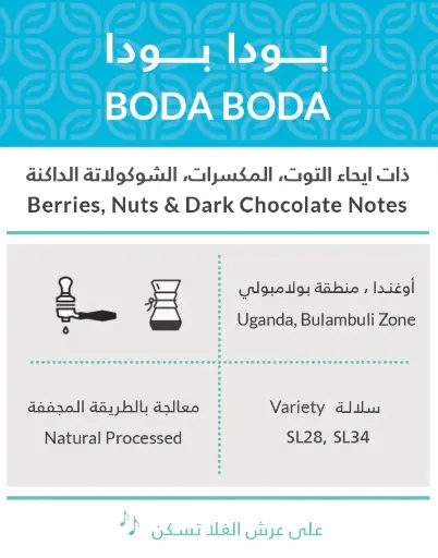 BODA BODA - 250g / KIFFA 