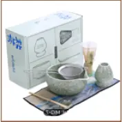 Matcha set 8 Pieces Dark-Green